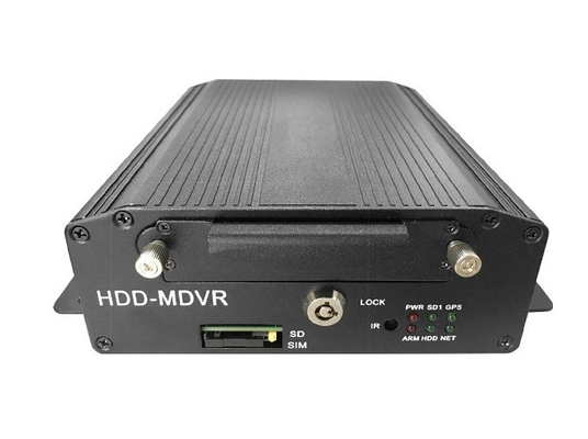 4G Mobile DVR HDD 1T Storage With One To Four Cameras And Fuel Sensor