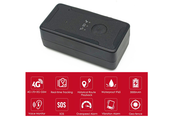 3000mAh Mini Magnetic GPS Tracker Thiết bị theo dõi vị trí tài sản chống trộm 4G